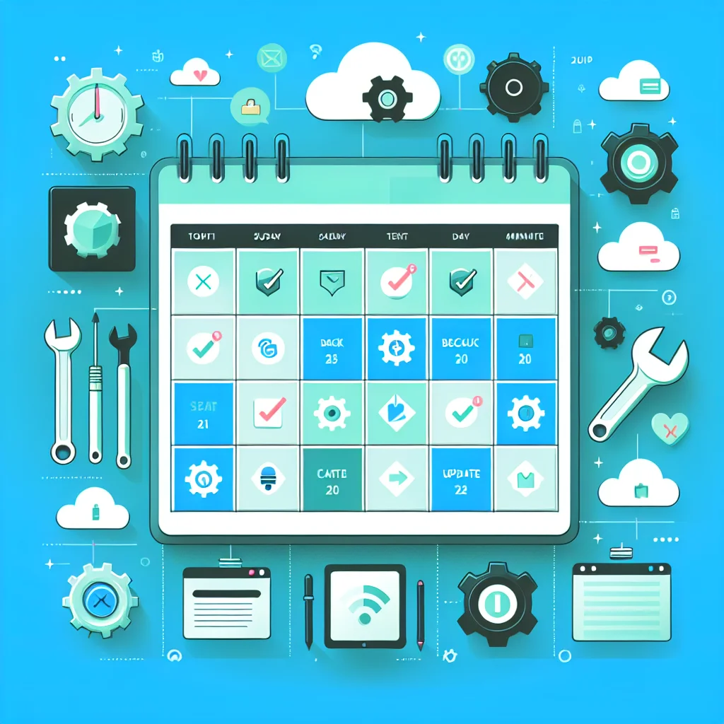 Routine de maintenance hebdomadaire WordPress